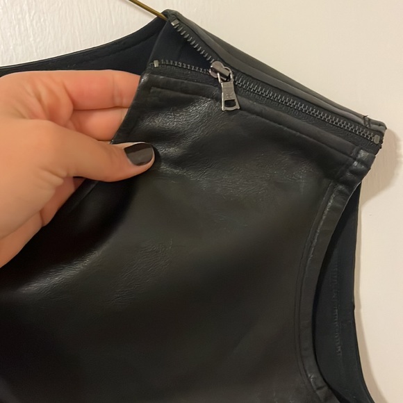 BCBG leather dress - Picture 4 of 5